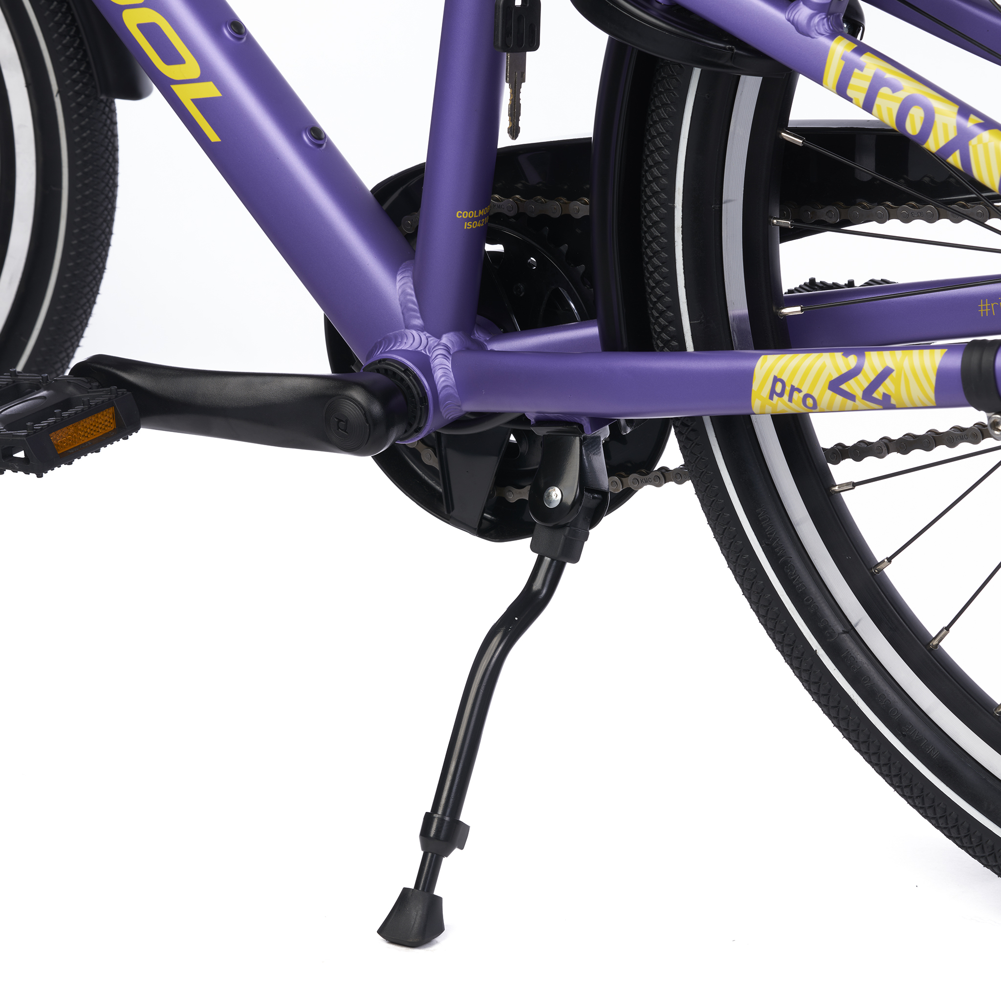 S'COOL troX pro 24-N3 Kinderfahrräder (lila) 4